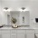 Double vanity in apartment bathroom at The Finch